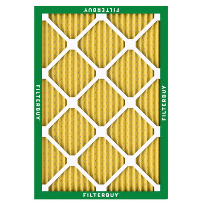 Filterbuy 14x18x1 Air Filter MERV 11 Allergen Defense (6-Pack), Pleated HVAC AC Furnace Air Filters Replacement (Actual Size: 13.50 x 17.50 x 0.75 Inches)