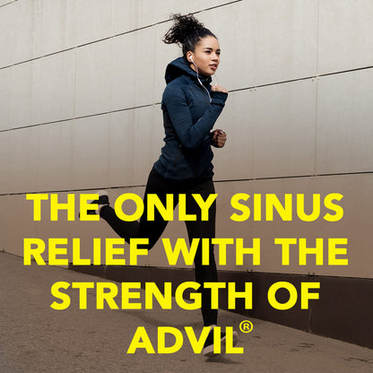 Advil Sinus Congestion and Pain, Sinus Relief Medicine, Pain Reliever and Fever Reducer with Ibuprofen and Phenylephrine HCl - 50 Coated Tablets