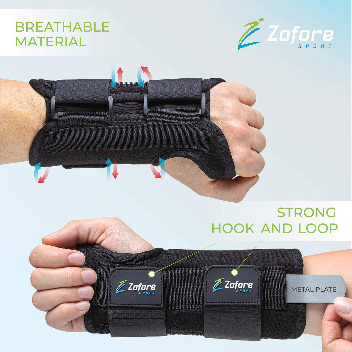 Carpal Tunnel Wrist Brace Night Support and Metal Splint Stabilizer [Single] - Helps Relieve Tendinitis Arthritis Carpal Tunnel Syndrome Pain - Reduces Recovery Time for Men Women - Right (S/M)
