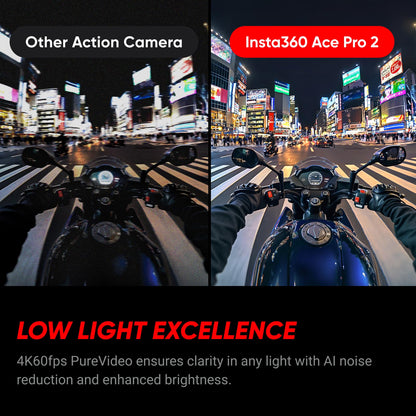 Insta360 Ace Pro 2 Ultimate Bundle -8K Waterproof Action Camera Co-Engineered with Leica, 1/1.3" Sensor, Dual AI Chip, Leading Low Light, Superior Audio, Flip Screen & AI Editing for Vlogs