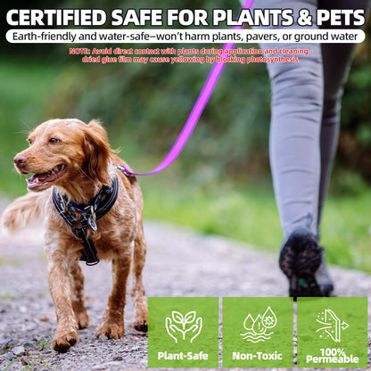 Mulch Glue 1.3 Gallon, Ultra-Stick Rock Glue for Landscaping, Gravel Binder Non-Toxic Rubber Mulch Lock Adhesive, Heavy Rain & Windproof for Gardens, Pea Gravel Stabilizer, Lasts up to 2 Year