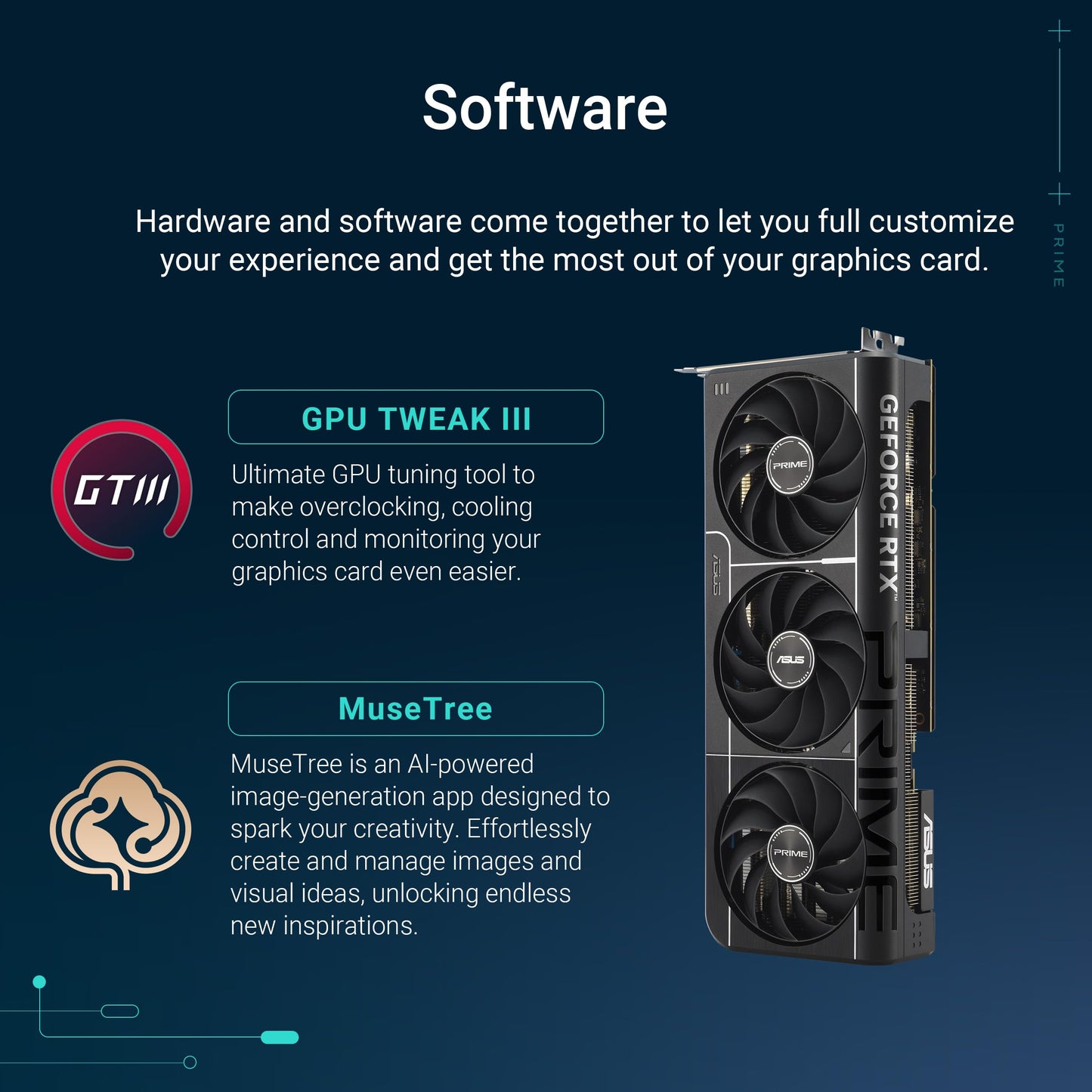 ASUS The SFF-Ready Prime GeForce RTX™ 5070 OC Edition 12GB GDDR7 Graphics Card (PCIe® 5.0, 12GB GDDR7, HDMI®/DP 2.1, 2.5-Slot, Axial-tech Fans, Dual BIOS)