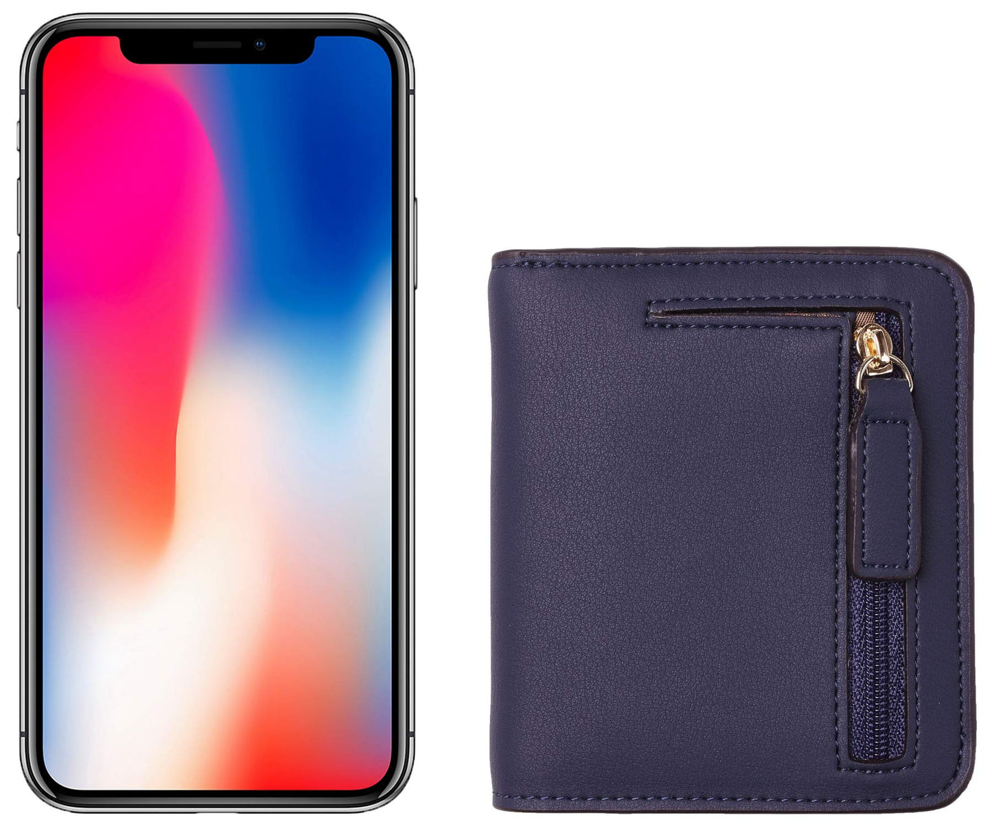 Toughergun Wallet Women Rfid Blocking Small Compact Bifold Luxury Leather Pocket Wallet Ladies Mini Purse with ID Window