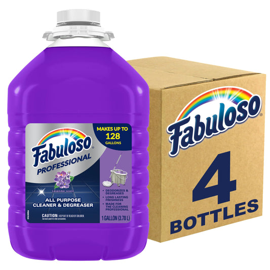 Fabuloso 128oz LAVENDER Pack of 4