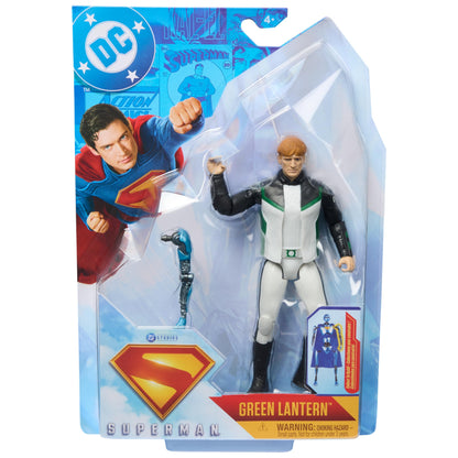 DC Comics, Superman, Green Lantern, 6-Inch Action Figure, Authentic Superman Movie Styling, Super Heroes Kids Toys for Boys and Girls Ages 4 and Up