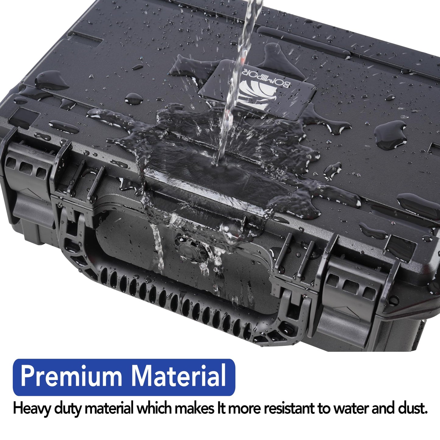 BOMIIPOR Toploader Storage Box, Holds 360+ Top Loaders - Premium Top Loader Case for 3" x 4" 35pt Rigid Cards,Top Loaders & Magnetic Card Holders, Sports Card Storage Boxes for Trading Cards