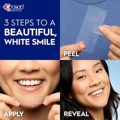 Crest 3D Whitestrips Sensitive At-Home Teeth Whitening Kit, 18 Treatments, Gently Removes 15 Years of Stains, Crest Whitestrips, Teeth Whitening Kit