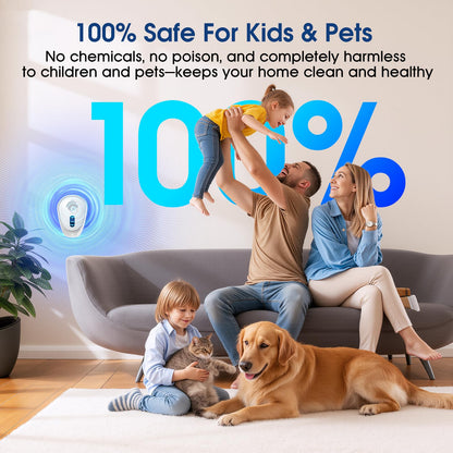 2026 Fooxem Upgraded Ultrasonic Pest Repellent 6 Packs, Mouse Traps Repellent Plug in, 3 Modes, Pest Control, for Mouse, Rodent, Roach, Bugs, Mice, Spider, Ant, Mosquito, Indoor Repeller for Home