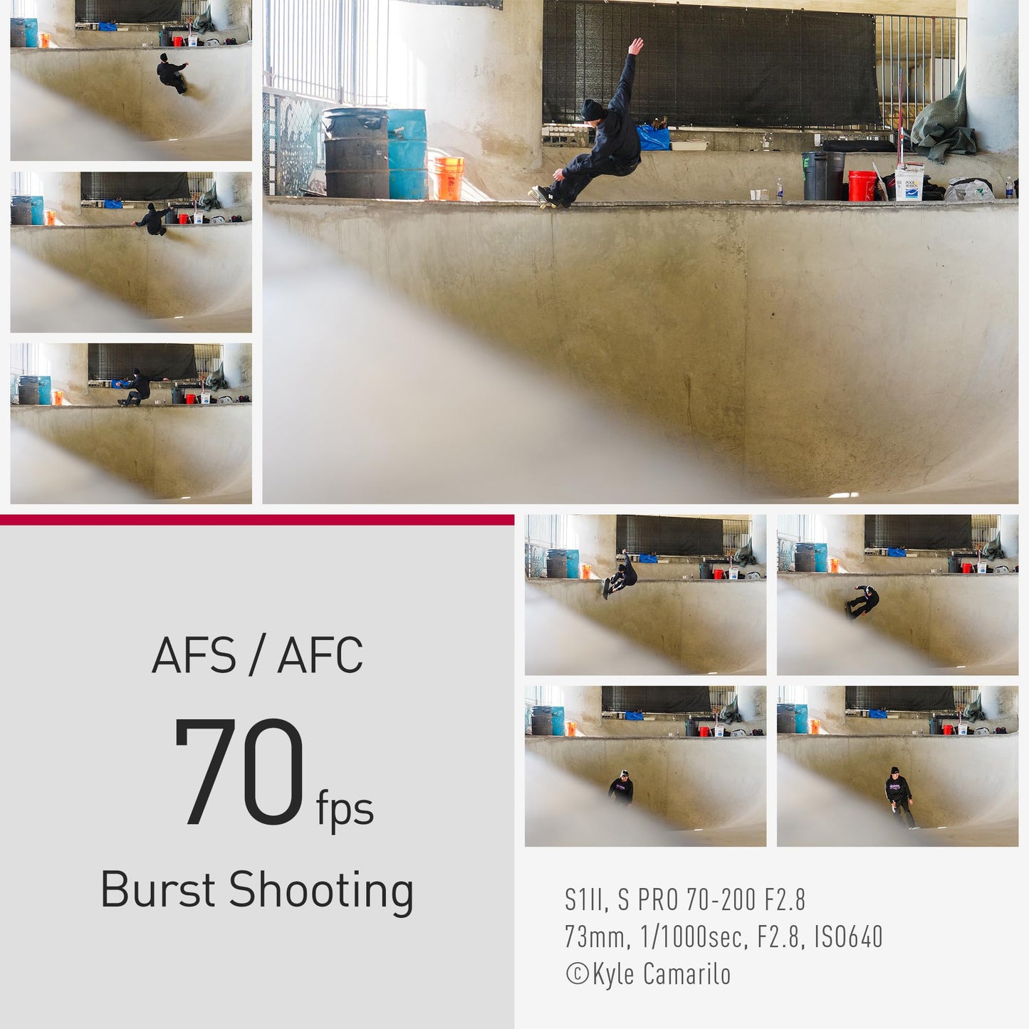 Panasonic LUMIX S1II 6K Digital Camera, Mirrorless Full Frame Camera Hybrid Shooting with 24.1MP, 5.1K 60p Open Gate Video, 15 Stops Dynamic Range, Prores RAW HQ Internal Recording, L-Mount - DC-S1M2