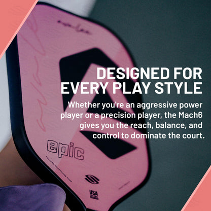 Selkirk Vanguard 2.0 Pickleball Paddle | Carbon Fiber Pickleball Paddle with a Polypropylene X5 Core | Pickleball Rackets Made in The USA | Mach 6 Midweight, Arizona Sun |