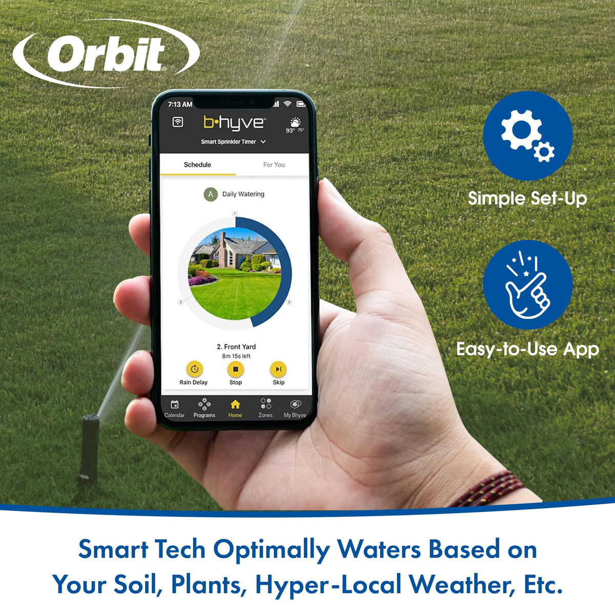 Orbit 57995 B-hyve XR 16-Zone Smart Indoor/Outdoor Sprinkler Controller