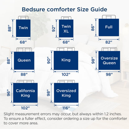 Bedsure Comforter Duvet Insert - Quilted Comforters Queen Size, All Season Duvet, GentleSoft™ Down Alternative Bedding, with 8 Tabs, Gifts for Women/Men, White, Queen 88 x 88 Inches