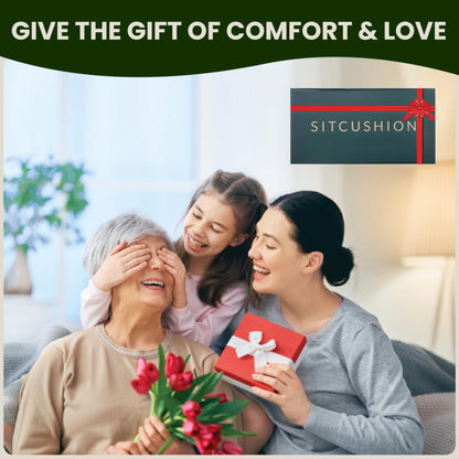 X Large Seat Cushions for Office Chairs– Pressure Relief Seat Cushion for Tailbone Pain, Back Pain, Coccyx & Sciatica Pain Relief Pillow – Office Chair Cushion with Extra Cover(Gray)