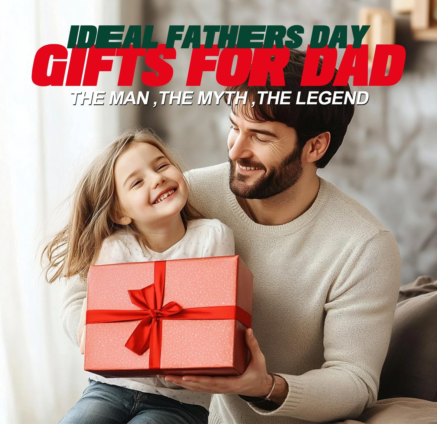 Fathers Day Dad Gifts - Gifts for Dad, Fathers Day Dads Gift from Daughter, Son, Wife - Dads Birthday Gift, Christmas Dad's Presents for Husband, Stepdad, Men - Keychain Presents, Portable Tool