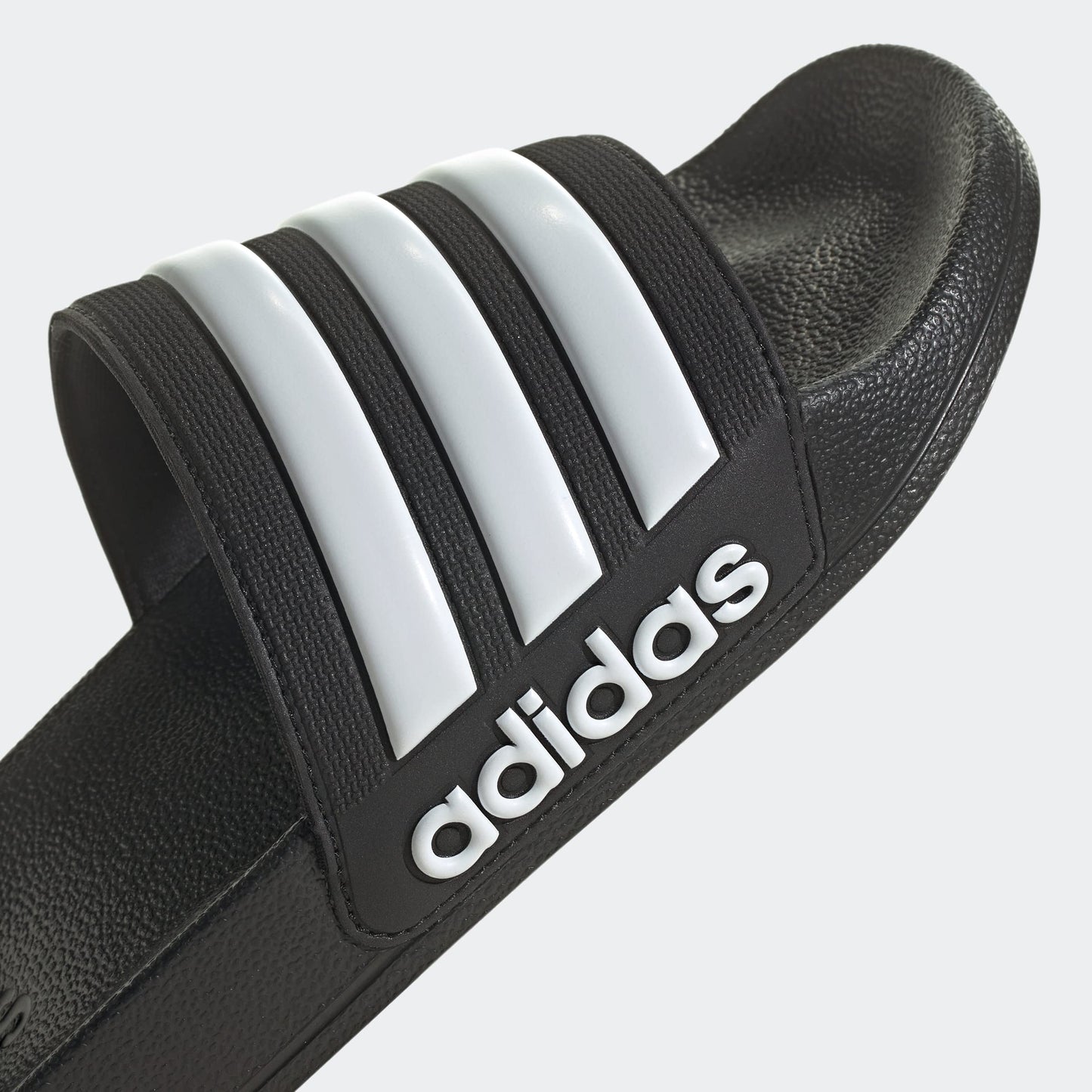 adidas Adult Adilette Shower Core Black/White/Core Black 10