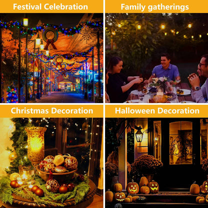 aobthurn Flame Light Bulbs, 4 Modes LED Flame Effect Light Bulb, E26 Base Flickering Light Bulb with Gravity Sensor,Flickering Light Bulbs Halloween Decor(4 Pack)
