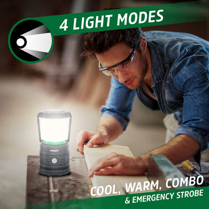 ENERGIZER LED Camping Lantern X1000, Bright and Rugged Tent Light, Water Resistant Lantern for Camping, Hiking, Fishing, Emergency (USB Cable Included)