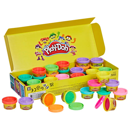 Play-Doh Bulk 42-Pack of 1-Ounce Cans, Easter Basket Stuffers for Girls & Boys, Party Favors, Kids Arts & Crafts, Preschool Toys, Ages 2+ (Amazon Exclusive)