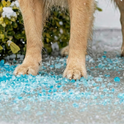 Snow Joe Ice Beater Calcium Blend Powerful Ice Melt, 50 Pound Bag - Works to -15°F Safe for Sidewalks, Driveways, and Walkways
