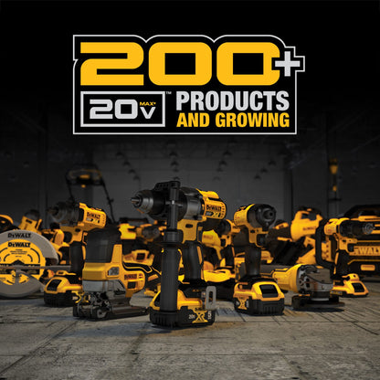 DEWALT 20V MAX XR Oscillating Multi-Tool Kit, Oscillating Tool Accessories, Cordless, 3-Speed, Quick Blade Change, Sand Paper, Blades, Battery and Charger Included (DCS356D1)