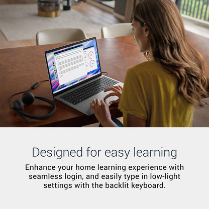 Dell 15 Laptop DC15250-15.6-inch FHD (1920x1080) 120Hz Display, Intel Core i5-1334U Processor, 16GB DDR4 RAM, 512GB SSD, Intel UHD Graphics, Windows 11 Home, Onsite Service - Platinum Silver