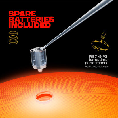 FlashCatch Light Up Football - Glow in The Dark Ball - NO 6 - Boys Gifts - Outdoor Sports, Birthday Gifts for Boys 8-15+ Year Old - Kids Teenage Youth Gift Ideas - Boy Toys Ages 8 9 10 11 12 13 14 15