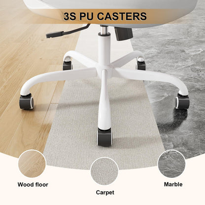 Office Chair, Ergonomic Desk Chairs 330LBS Capacity High Back Mesh Computer Chair with Flip-up Armrests, Comfy Work Chair with Adjustable Lumbar Support