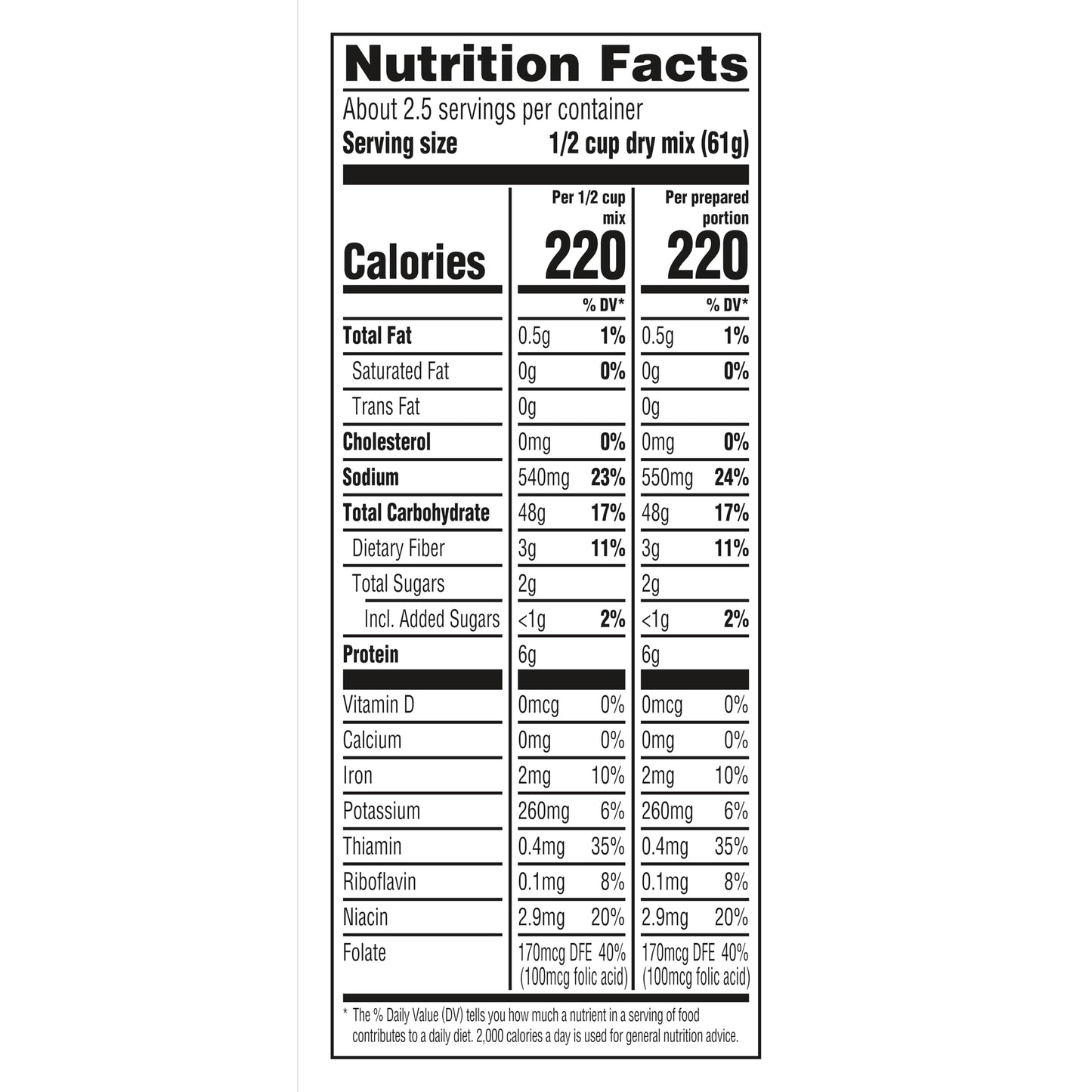 Knorr Rice Sides Taco Rice For a Tasty Rice Side Dish No Artificial Flavors or Preservatives, No Added MSG 5.4 oz