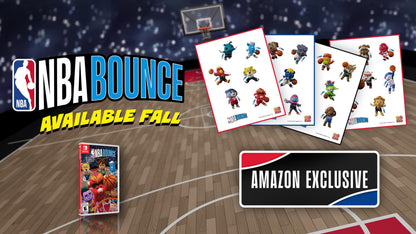 NBA BOUNCE - Nintendo Switch Amazon Exclusive with Sticker Sheet