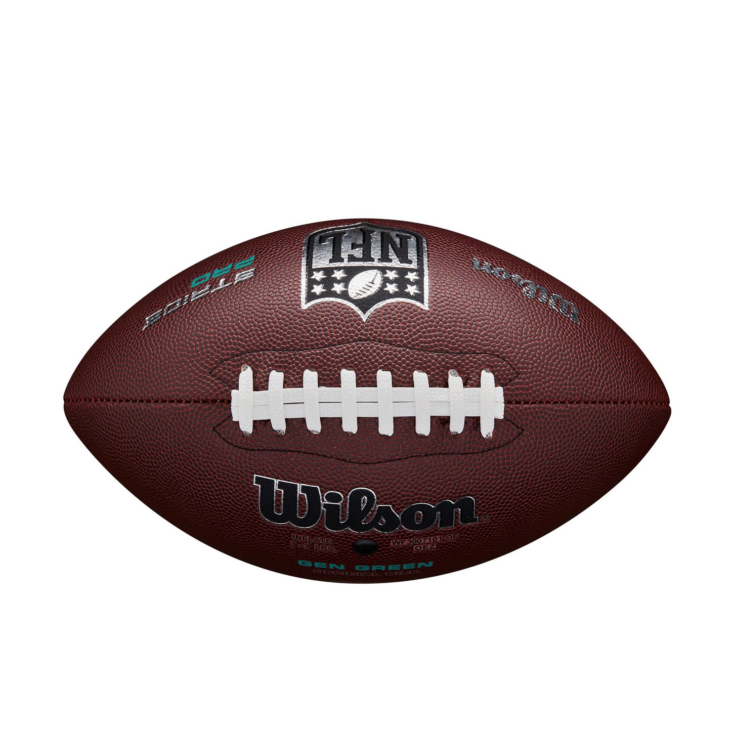 WILSON NFL Stride Pro Eco Football - Brown, Official Size