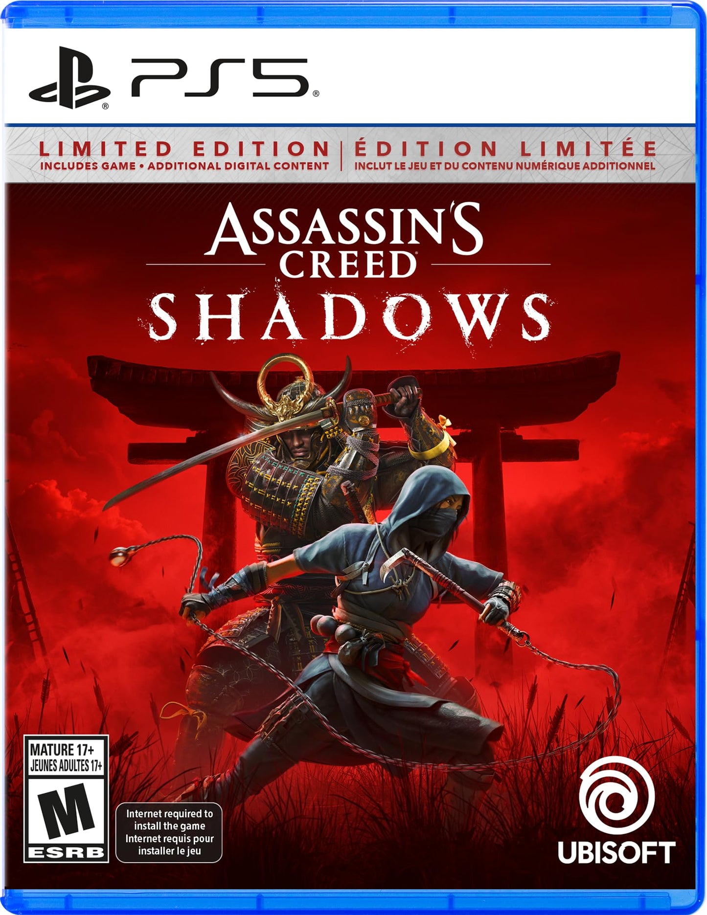Assassin’s Creed Shadows - Limited Edition (Amazon Exclusive), PlayStation 5