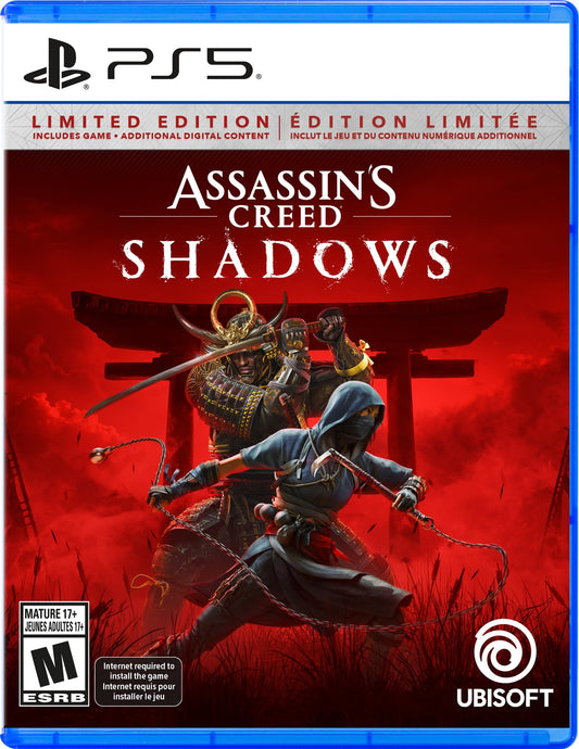 Assassin’s Creed Shadows - Limited Edition (Amazon Exclusive), PlayStation 5