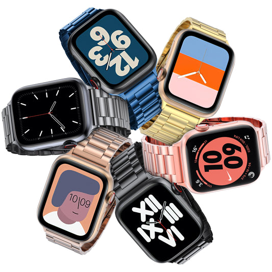 EPULY Metal Band Compatible with Apple Watch Bands for Men 49mm 46mm 45mm 44mm 42mm 41mm 40mm 38mm, Business Stainless Steel Strap for iWatch Bands Series 11 10 9 8 7 6 5 4 3 2 1, SE3 2 1, Ultra3 2 1