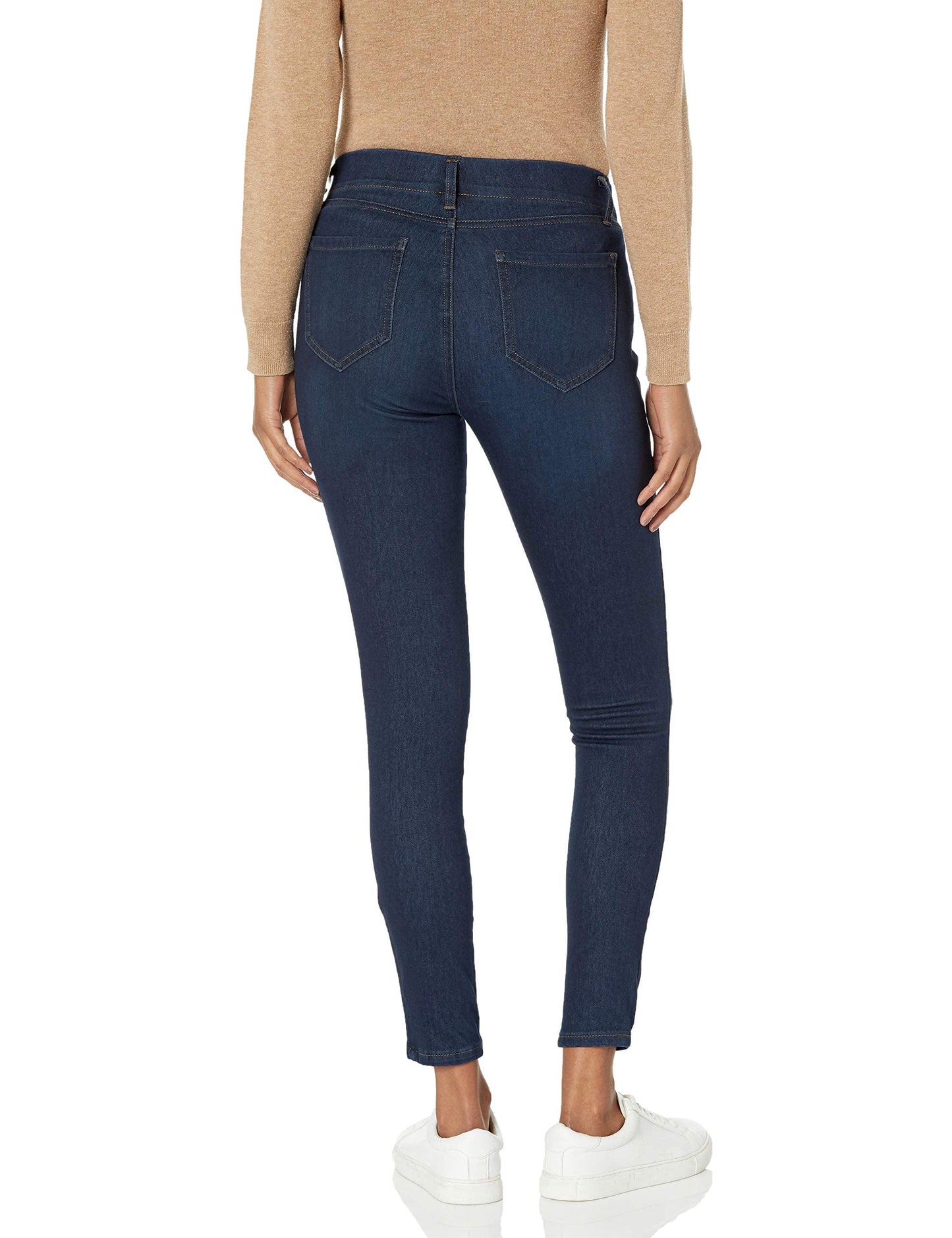 Amazon Essentials Women's Pull-On Knit Jegging (Available in Plus Size), Dark Wash, XX-Large