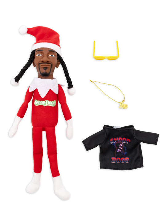 Snoop Dogg Snoop on The Stoop 12” Christmas Red Plush Figurine
