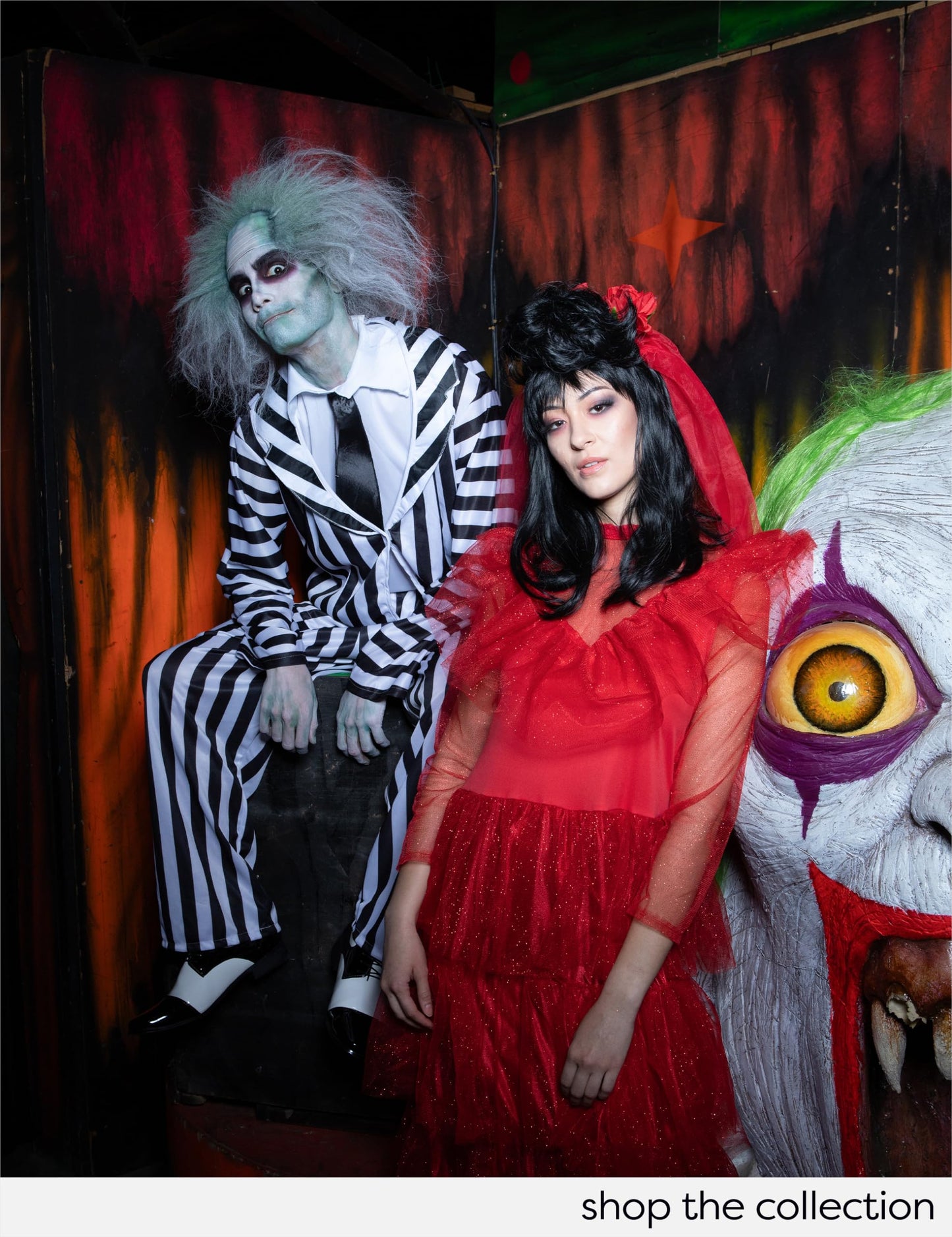 Rubies Beetlejuice: Beetlejuice Costume for Adults, Men's XL