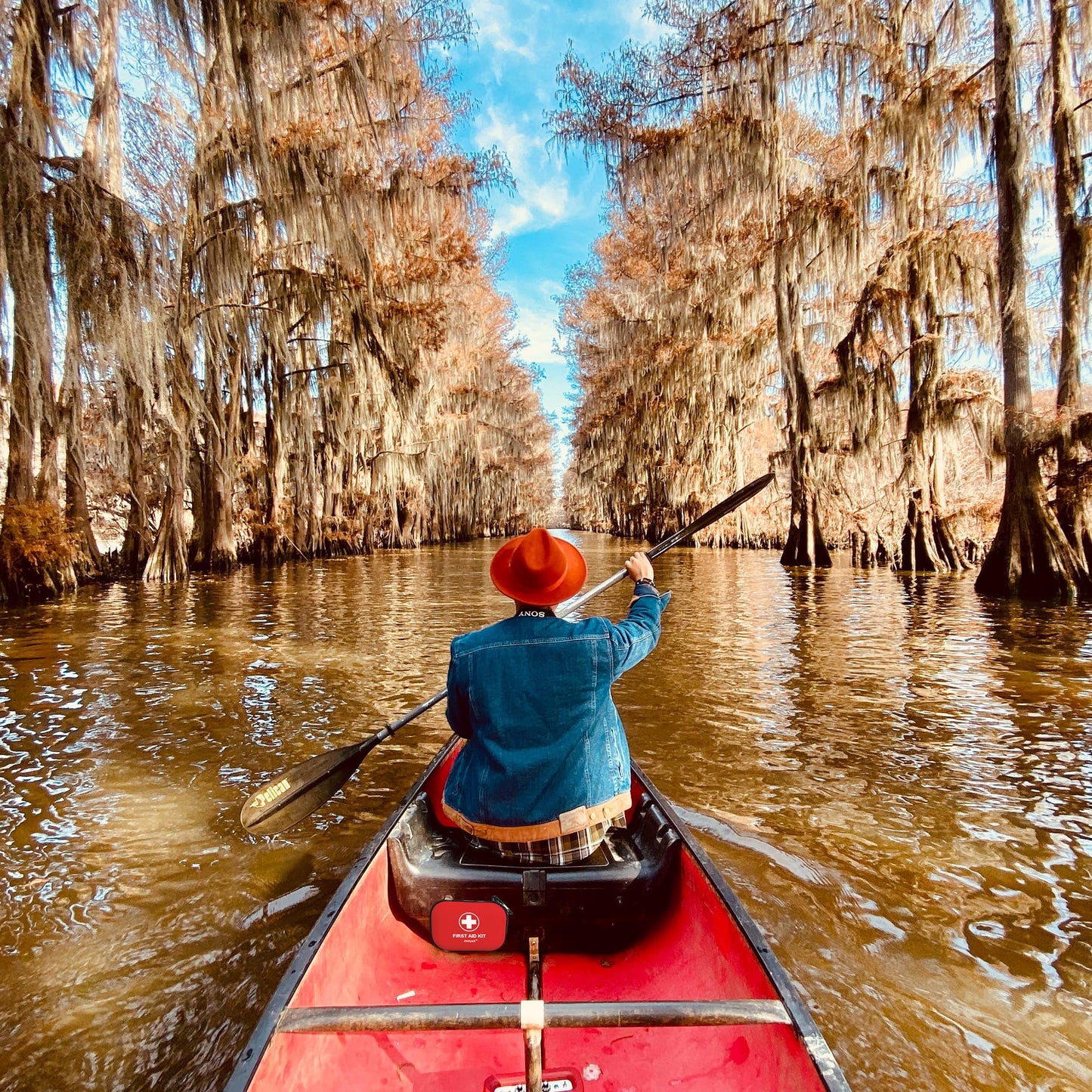Mini First Aid Kit - 120 Piece Small Waterproof Hard Shell Medical Kit for Car, Home, Office, Travel, Camping, Sports, Outdoor, School - Emergency First Aid Supplies and Survival Kit (Red)