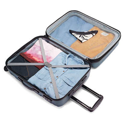 Samsonite Omni PC Hardside Expandable Luggage with Spinner Wheels, Teal, Carry-On 20-Inch