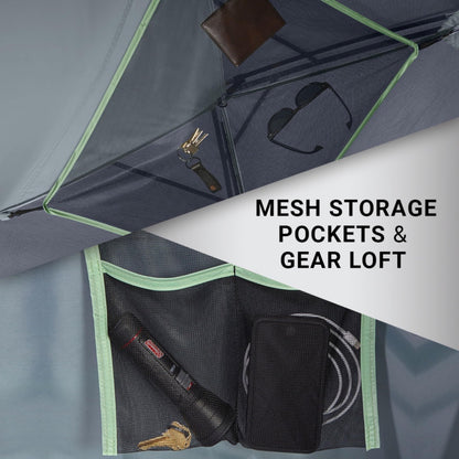 Coleman Skydome Tent with 5 Minute Setup, 2/4/6/8-Person Weatherproof Tent with Rainfly & Carry Bag, 20% More Headroom Than Traditional Canopies
