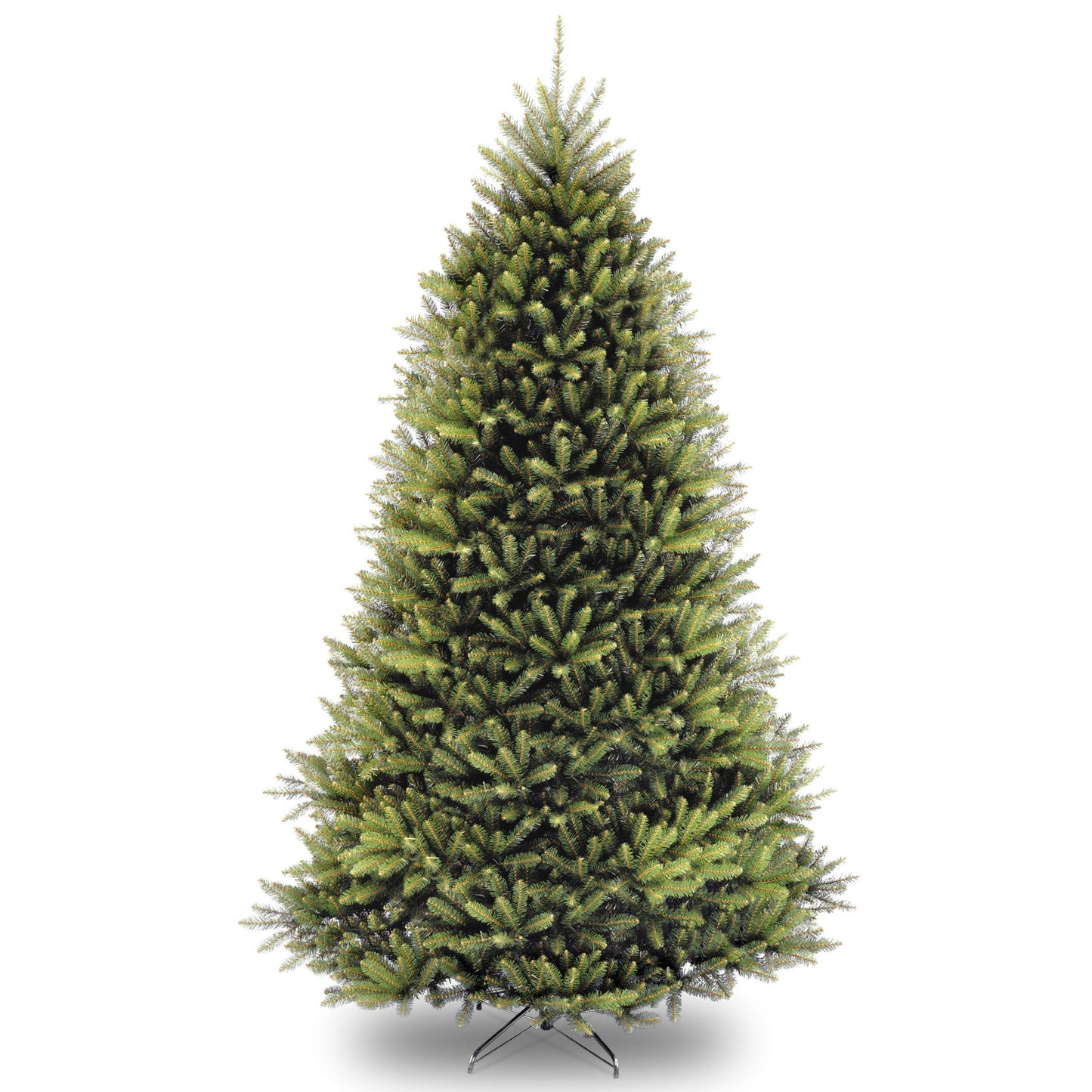National Tree Company 9 ft Unlit Dunhill Fir Full Artificial Christmas Tree, 4,026 Tips, Includes Stand, Green