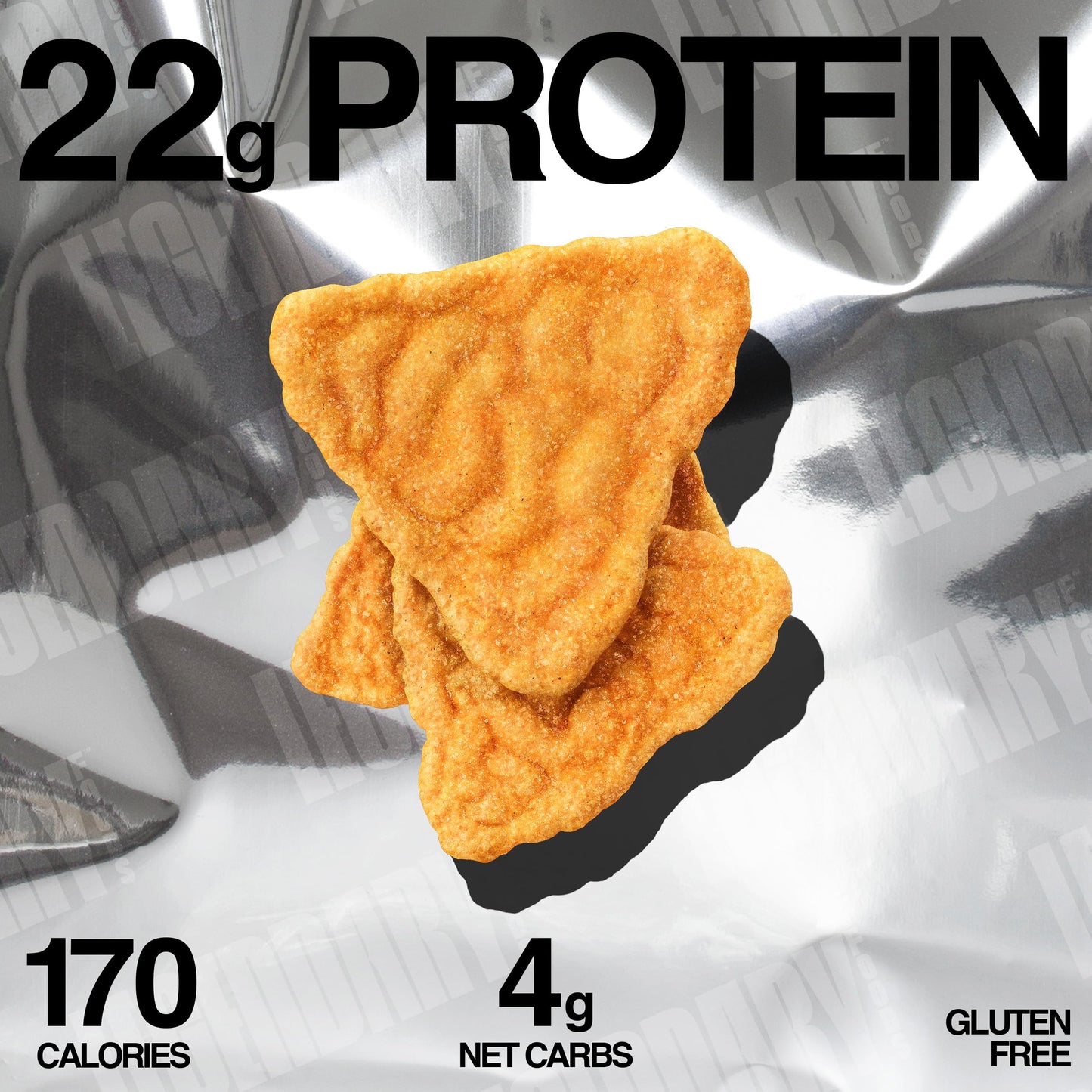 Legendary Foods Cheesy Nacho Protein Chips – Popped Tortilla Style – 22g High Protein, 4g Net Carbs, Low Sugar, Gluten Free, Keto Snack Packs – 10 Count – Healthy Crunchy Chips