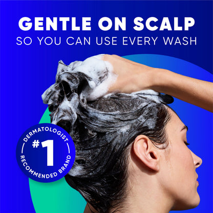 Head & Shoulders Anti-Dandruff Shampoo with 1% Selenium Sulfide, Clinical Strength Intensive Itch Relief Twin Pack, Seborrheic Dermatitis Relief, Itch Relief, 13.5 fl oz Each