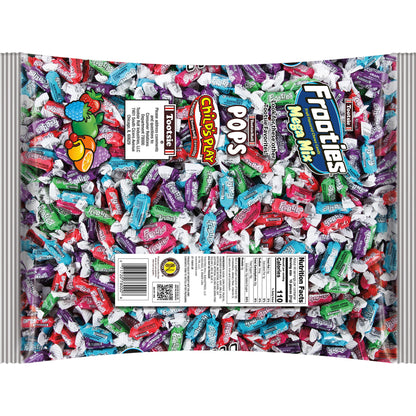 Frooties Mega Mix - 450 Pieces Assorted Fruit Flavor Chewy Candy - Over 3 lb. Bag of Bulk Treats - 50.06 oz