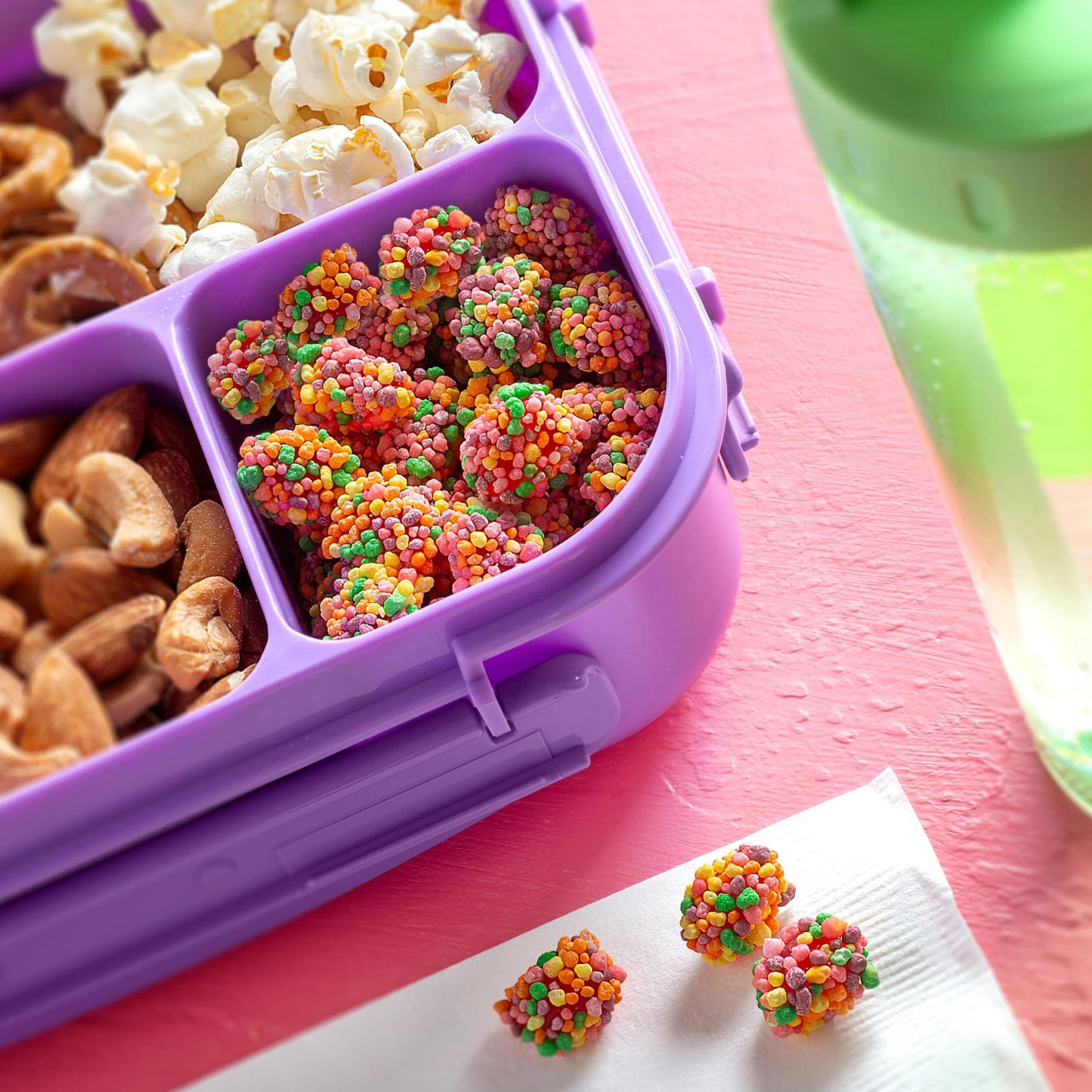 Nerds Gummy Clusters Candy, Rainbow, 3 Ounce Pouches (Pack of 12)