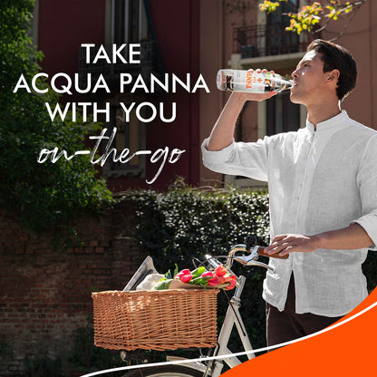Acqua Panna Natural Spring Water, 33.8 Fl Oz (Pack of 12)