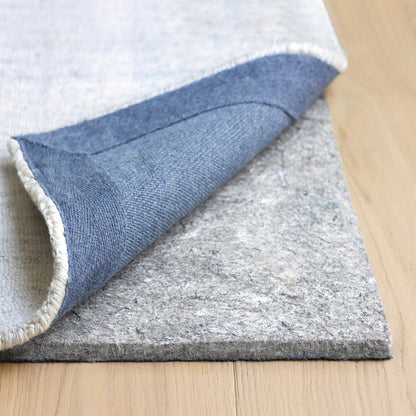 RUGPADUSA - Dual Surface - 9'x12' - 1/2" Thick - Felt + Rubber - Non-Slip Backing Rug Pad - Adds Comfort and Protection - for Hard Surface Floors