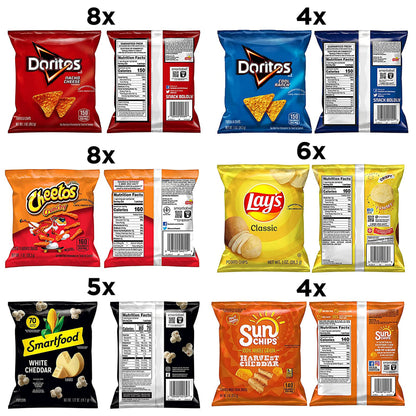 Frito Lay Classic Mix Variety Pack, (Pack of 35)