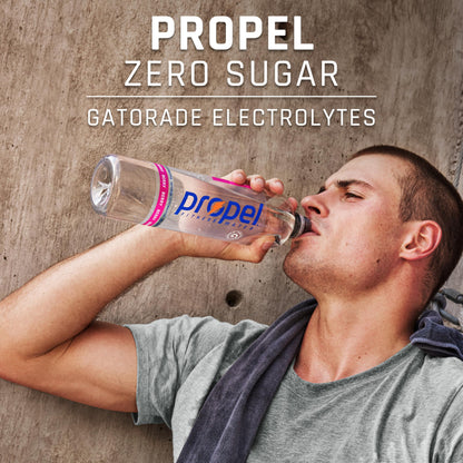 Propel, Kiwi Strawberry, Zero Calorie Sports Drinking Water with Electrolytes and Vitamins C&E, 16.9 Fl Oz (12 Count)
