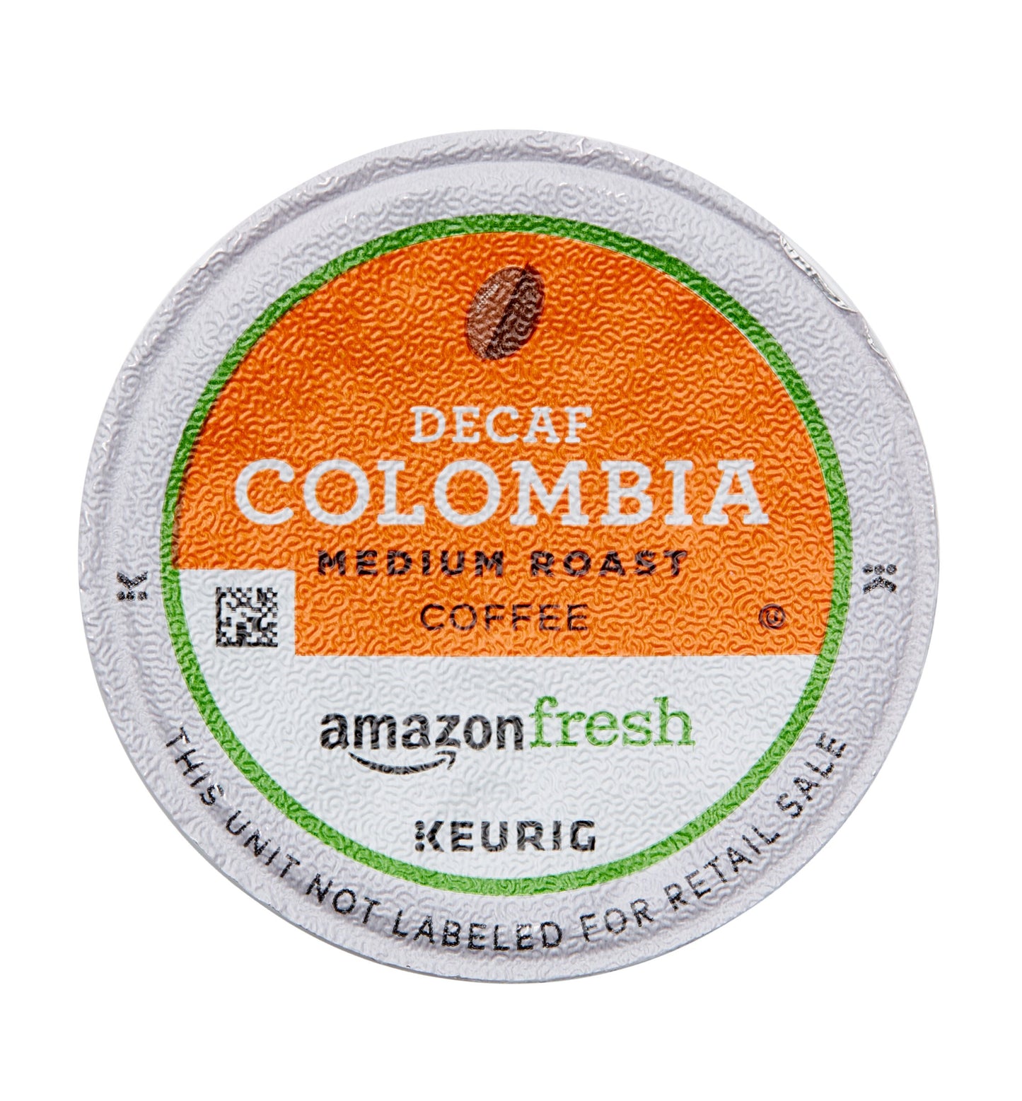AmazonFresh 80 Ct. K-Cups, Decaf Colombia Medium Roast, Keurig K-Cup Brewer Compatible