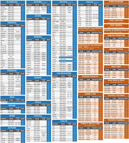 EzyShade 10-Layer Car Cover Waterproof All Weather. See Vehicle Size-Chart for Accurate Fit. Outdoor Full Exterior Covers for Automobiles Sedan Hatch SUV Rain Sun Protection. Size A2 (See SizeChart)
